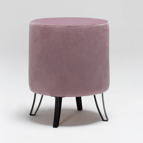 Pouf in tessuto Carmen Violetto (1)
