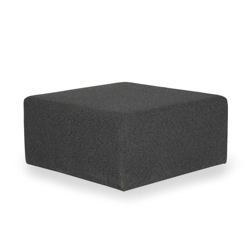 Pouf in tessuto Castella Antracite
