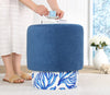 Pouf in tessuto Colyos Multicolore (2)