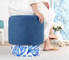 Pouf in tessuto Colyos Multicolore (3)