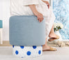 Pouf in tessuto Colyos Multicolore (3)