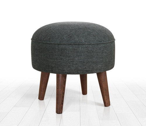 Pouf in tessuto Deff Grigio (1)
