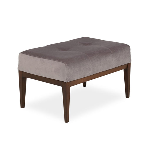 Pouf in tessuto Design Cappuccino
