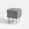 Pouf in tessuto Edi Multicolore (3)