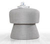 Pouf in tessuto Endor Grigio (1)