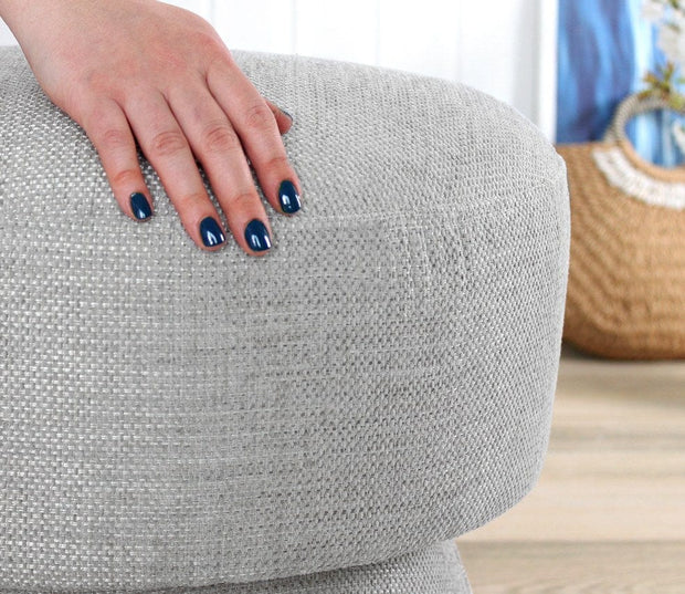 Pouf in tessuto Endor Grigio (5)