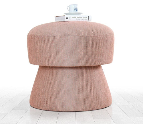 Pouf in tessuto Endor Rosa (1)