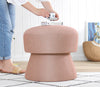 Pouf in tessuto Endor Rosa (2)