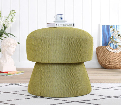 Pouf in tessuto Endor Verde