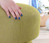 Pouf in tessuto Endor Verde (5)