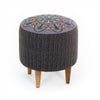 Pouf in tessuto Enna Multicolore (1)