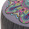 Pouf in tessuto Enna Multicolore (3)
