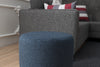 Pouf in tessuto Felix Blu (4)
