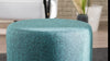 Pouf in tessuto Felix Turchese (2)