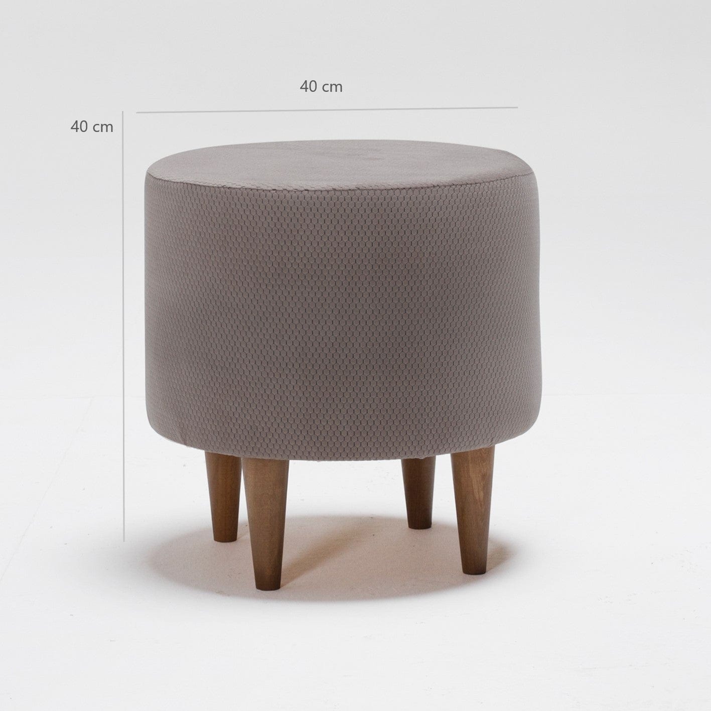Pouf in tessuto Fındık Cappuccino (4)