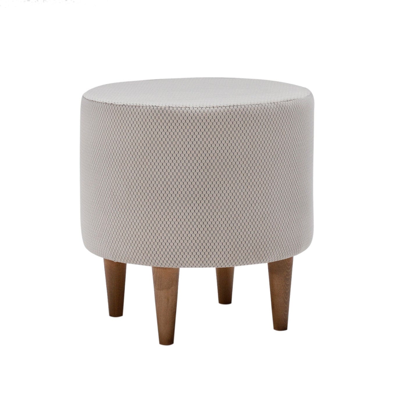 Pouf in tessuto Fındık Crema (1)