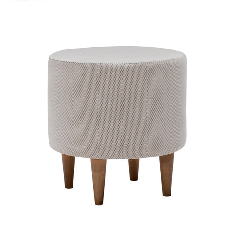 Pouf in tessuto Fındık Crema (1)