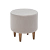 Pouf in tessuto Fındık Crema (2)