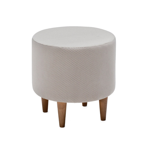 Pouf in tessuto Fındık Crema (2)