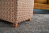 Pouf in tessuto Flora Multicolore (2)