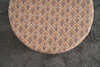 Pouf in tessuto Flora Round Multicolore (4)