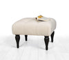 Pouf in tessuto Floral Crema (1)