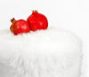 Pouf in tessuto Fox Bianco (2)