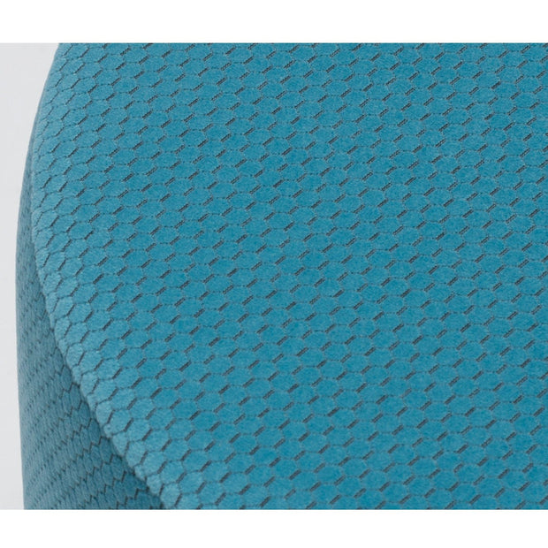 Pouf in tessuto Genma Blu (2)