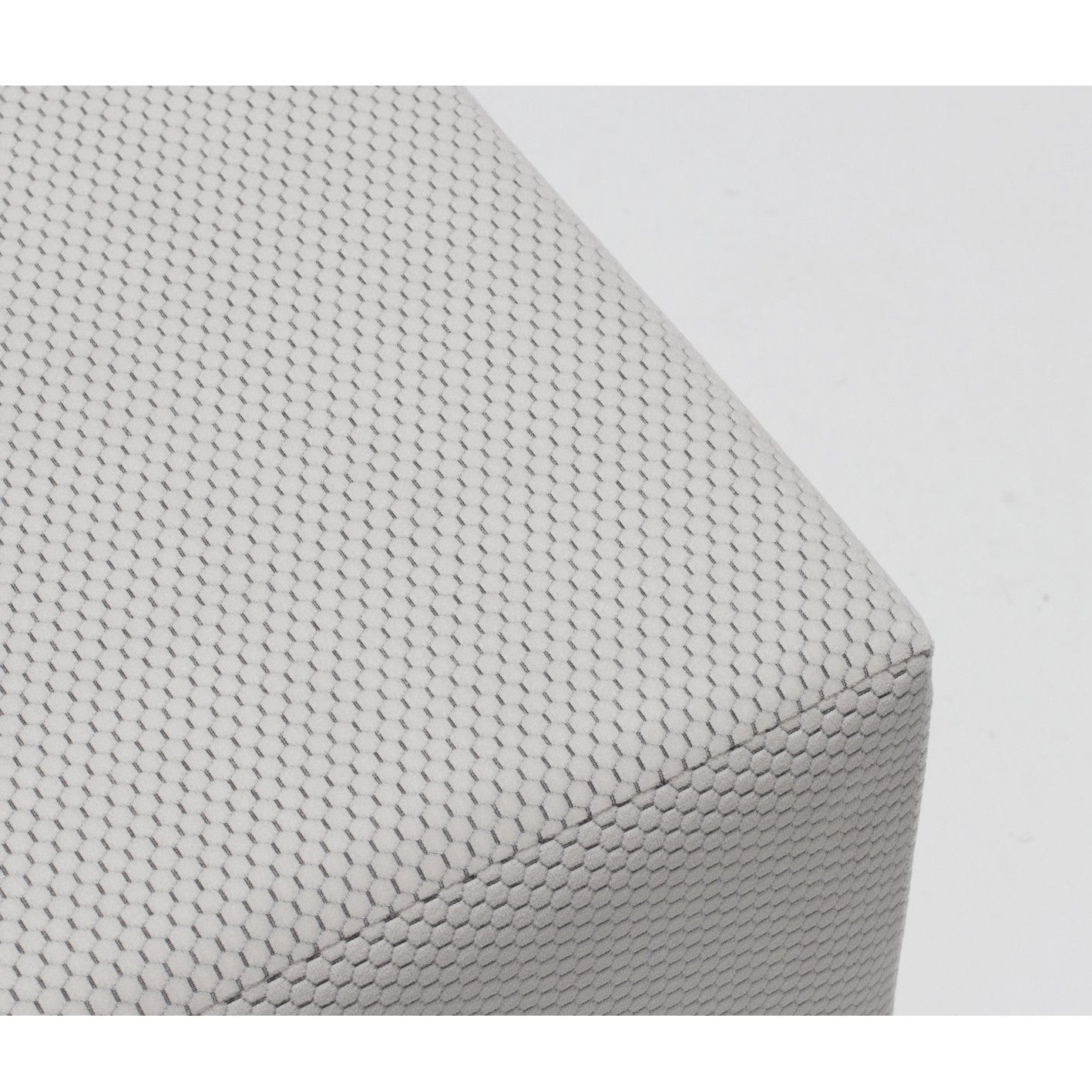 Pouf in tessuto Genma Crema (2)