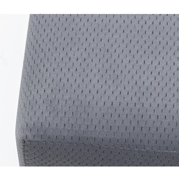 Pouf in tessuto Genma Grigio (2)