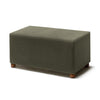 Pouf in tessuto Genma Verde