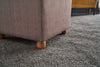 Pouf in tessuto Helen Square Multicolore (2)