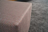 Pouf in tessuto Helen Square Multicolore (3)