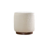 Pouf in tessuto Hellin Bianco (5)