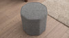 Pouf in tessuto Hexa Grigio
