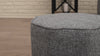 Pouf in tessuto Hexa Grigio (1)