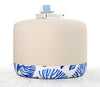 Pouf in tessuto Lagone Multicolore (1)