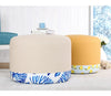 Pouf in tessuto Lagone Multicolore (4)