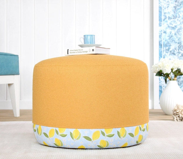 Pouf in tessuto Lagone Multicolore