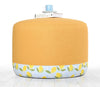 Pouf in tessuto Lagone Multicolore (1)