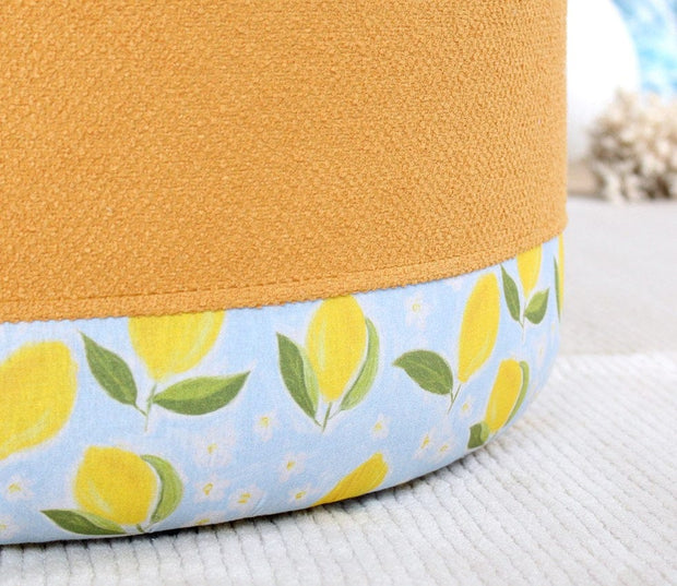 Pouf in tessuto Lagone Multicolore (6)