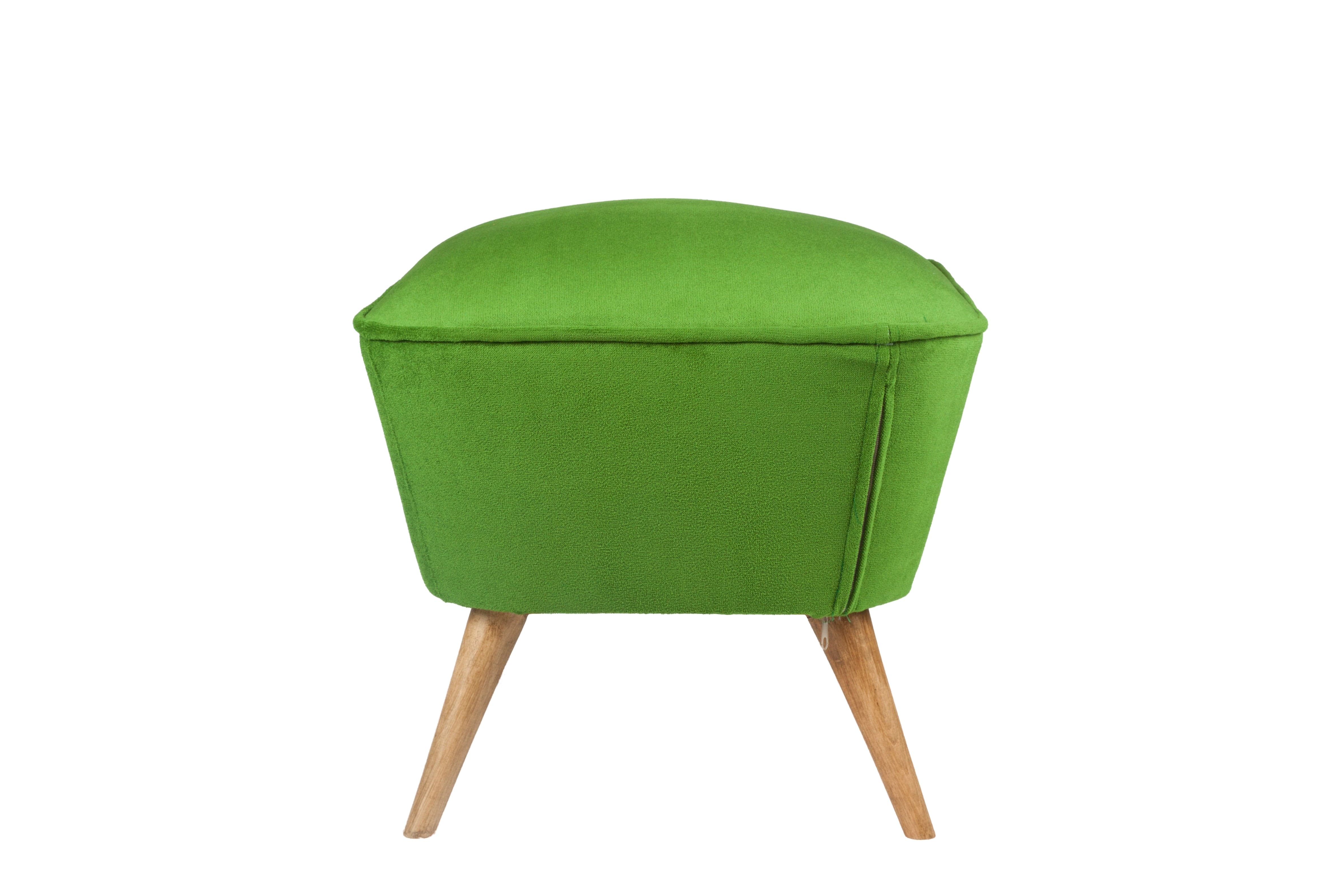 Pouf in tessuto Lake View Verde (2)