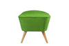 Pouf in tessuto Lake View Verde (2)
