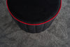 Pouf in tessuto Lindy Antracite (2)