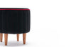 Pouf in tessuto Lindy Antracite (5)
