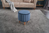 Pouf in tessuto Lindy Blu (1)