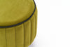 Pouf in tessuto Lindy Verde (6)