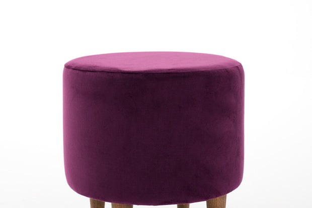 Pouf in tessuto Liza Violetto (3)