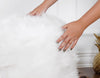 Pouf in tessuto Lovett Bianco (3)