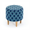 Pouf in tessuto Lucca Multicolore (1)